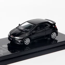 Diecast 1/64 scala Honda Civic FN2 lega modello di auto collezione Souvenir Display veicolo giocattolo decorazione ornamenti