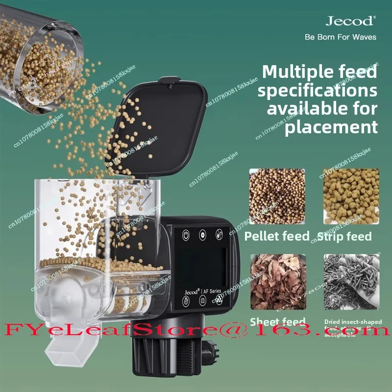 Fish Tank Pet Automatic Food Timing Feeder 500Ml Large Capacity