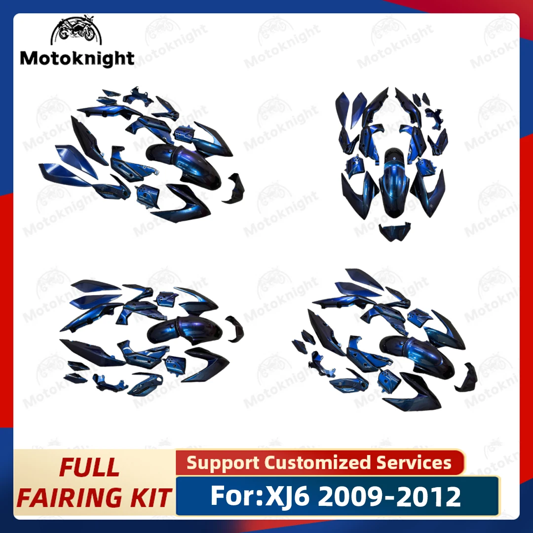 Motorcycle Fairing Kit Fit For Yamaha XJ6 2009 2010 2011 2012 Full Set Fairings Painted Bodywork New ABS Plastic