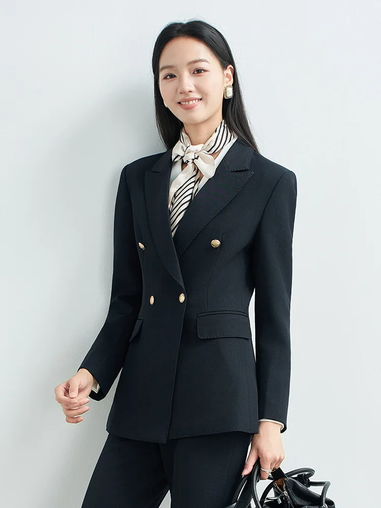 Elegant women's suit for spring and autumn2025New professional attire with a goddess vibe for workplace commuting and fashionabl