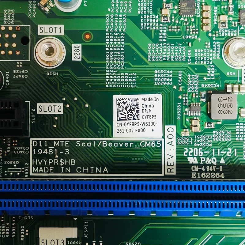 CN-0YF8P5 For Dell Inspiron 3891 Motherboard 19481-3 0YF8P5 YF8P5 Mainboard 100% Tested Fully Work be Fast quickly DH