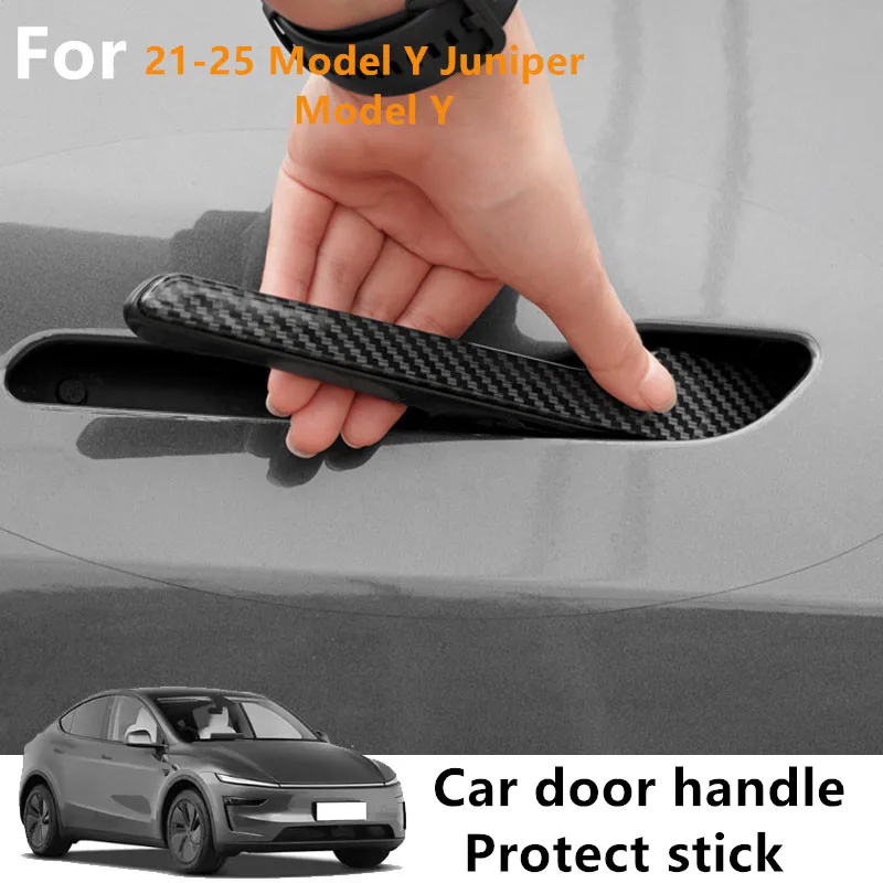 

For Tesla Model Y door handle sticker Model Y Juniper door handle decoration anti scratch modification accessories