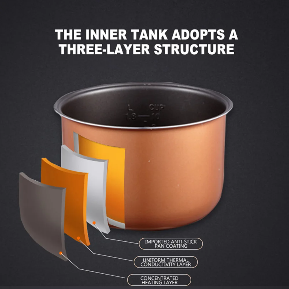 5L パール沸騰調理器プロセッサーポット商業パール調理機ミルクティーショップ自動パール 110V 砂糖機