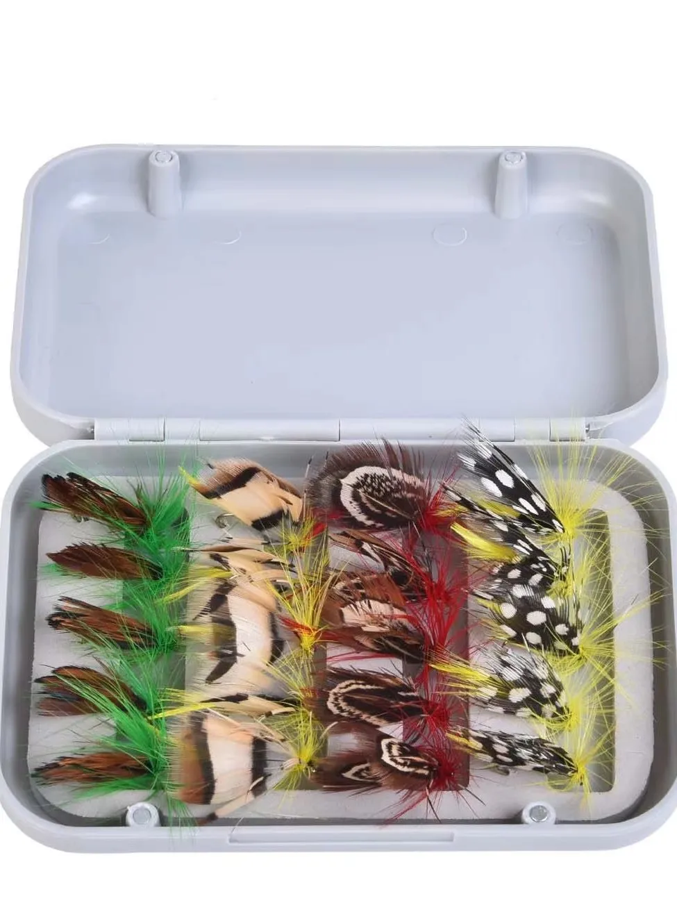 【 Multi Color Mixed Fly Hook 】 Fly Fishing Imitating Butterfly Biomimetic Fish Hook, Sub Bait Fishing