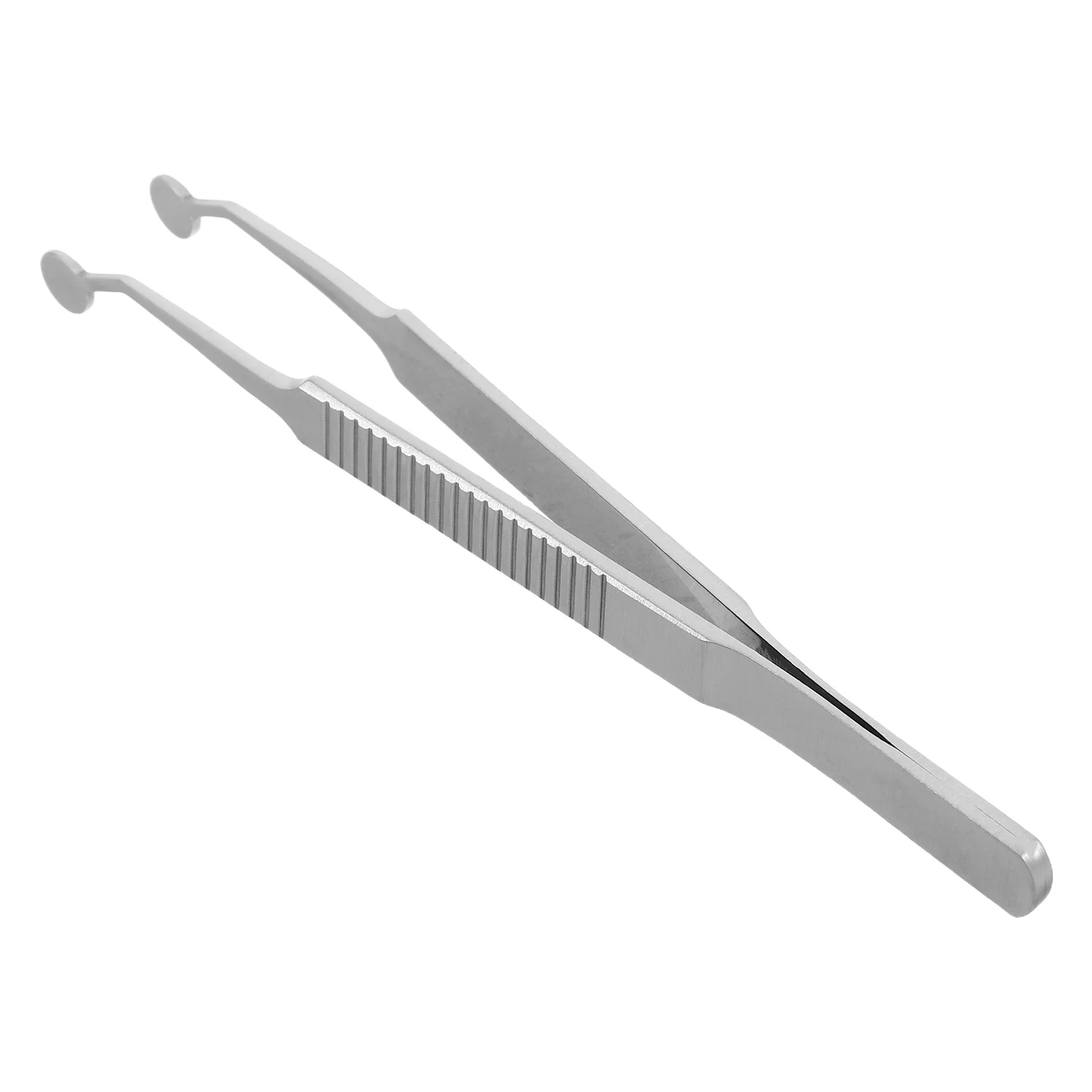 Pressacavi Meibomian in acciaio inossidabile Pinze per massaggi delle palpebre Pinzette per punta rotonda per la cura degli occhi asciutti Massaggio degli occhi