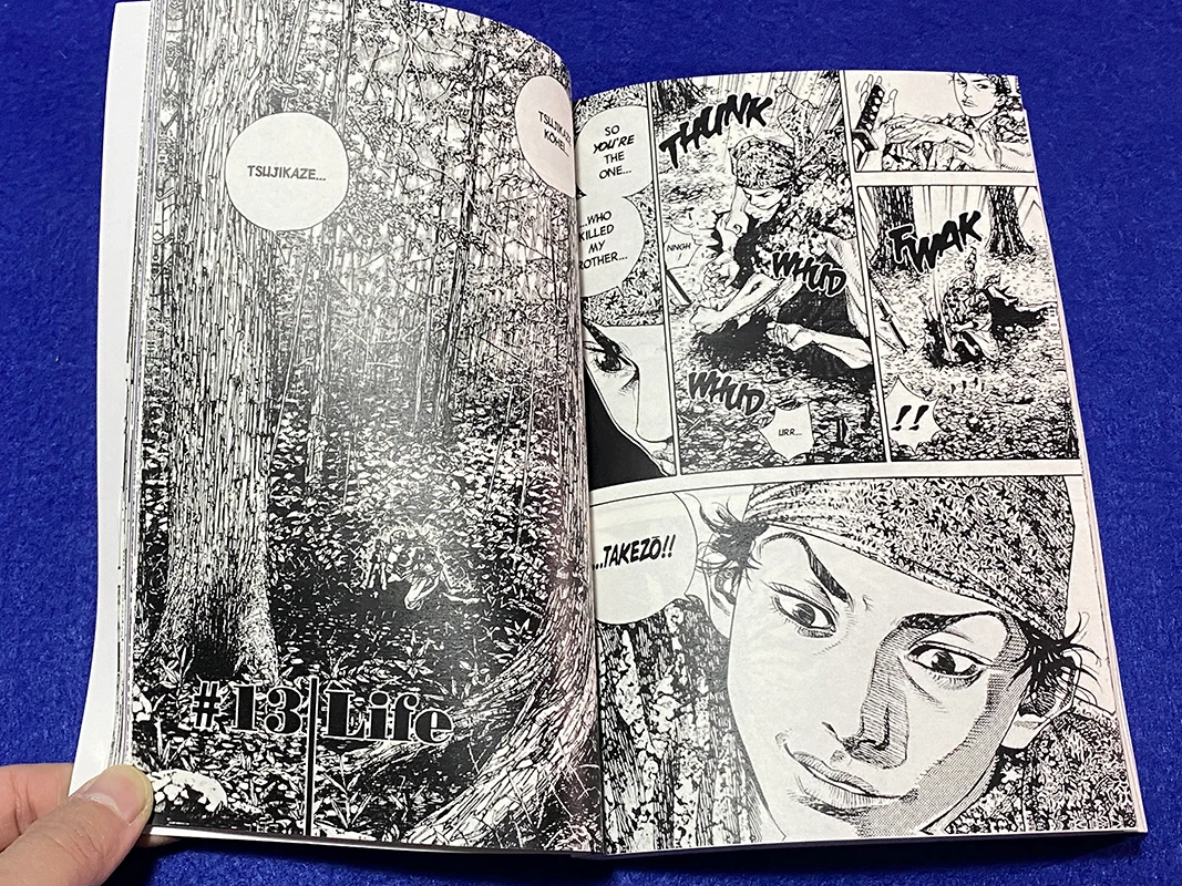 Nuovi libri Anime Vagabond Volume 2 Miyamoto Musashi Japanese Teen Mystery Romance English Comic Book Manga Book versione inglese