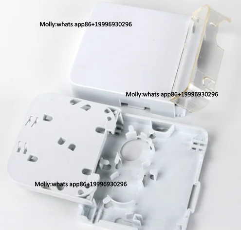 

FTTH fiber optic socket box wall mounted mini terminal box 2 port SC Rosette Face plate Panel 86 Box sc pigtail