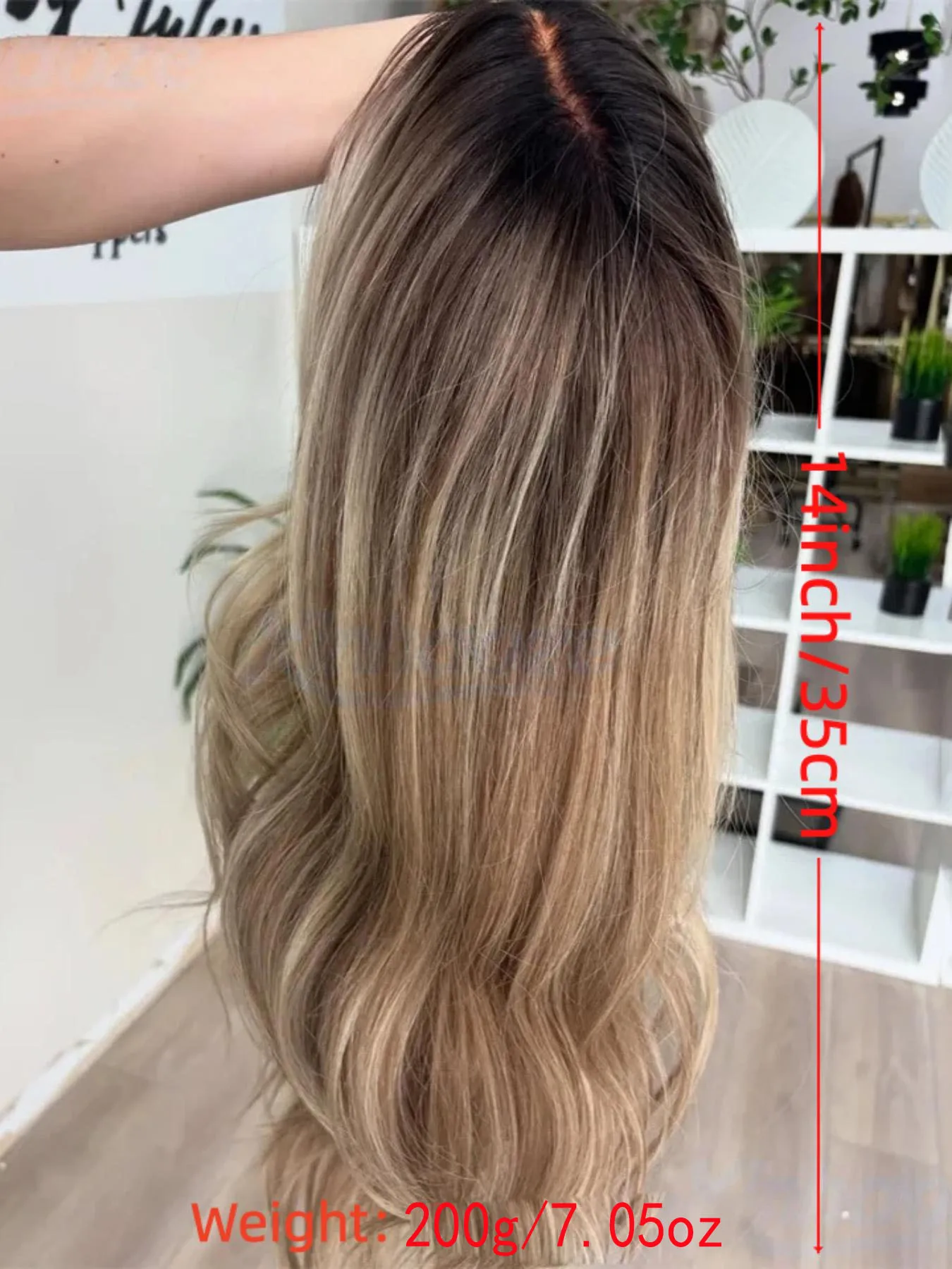 Soft Highlight Blond Body Wave Hair 150 density and 13×4  lace front wig 100%human hair wig, with baby hair pre plucked