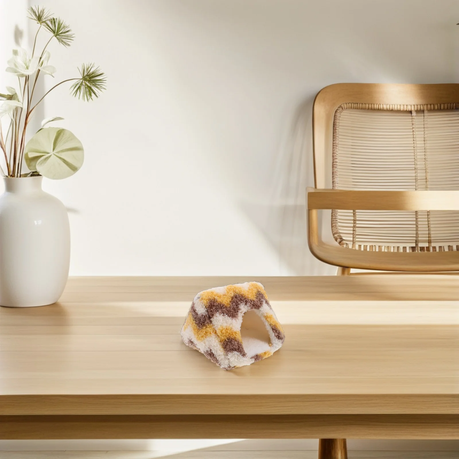 

Pet Warm Nest Hamster Hideout House Bed Comfortable Coral Fleece Sleep Beds Mini