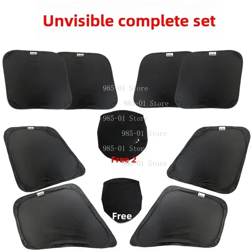Cockpit Sunshade Set for Boeing Aircraft, Window Light Blocking Visor Compatible with 737 738 757 Models