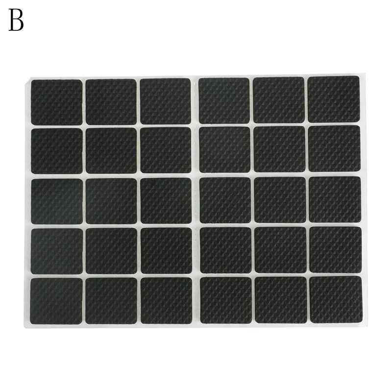 1SET Protecting Furniture Leg Feet TPR Rubber Pads Felt Pads Anti Slip