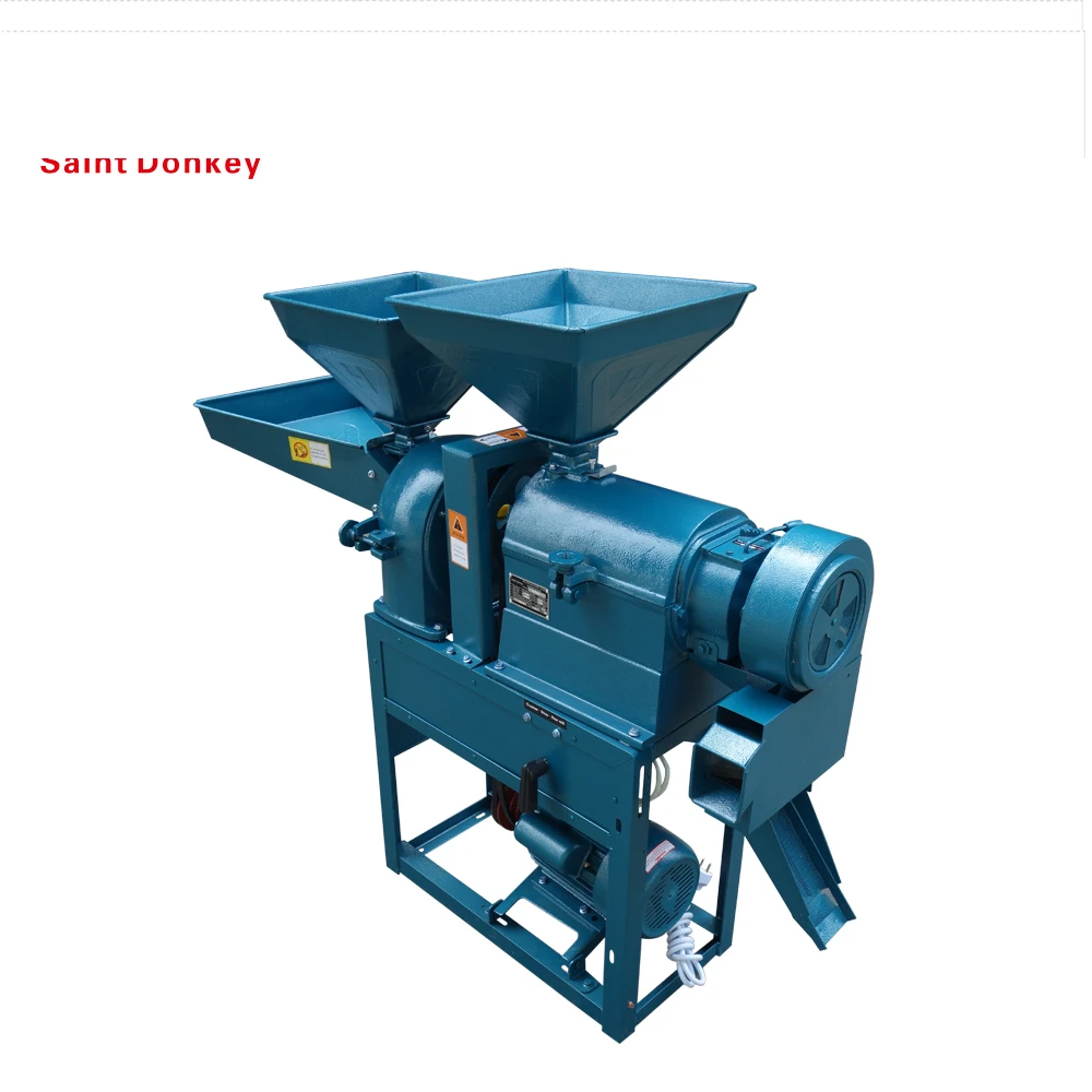 เครื่องสีข้าวขนาดเล็ก ผลิตแป้งข้าวสาร เครื่องบดผสม