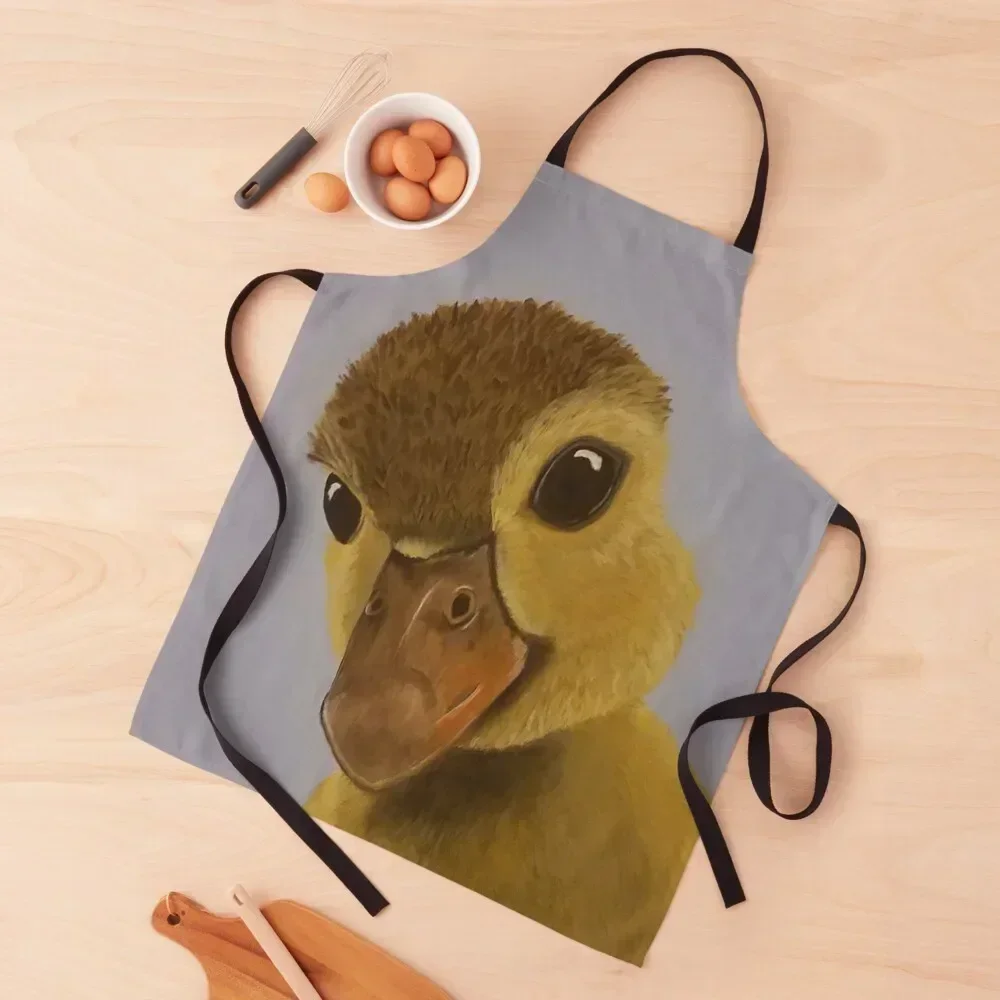 

Sweet Duckling, Little Duck Apron For Home Accessories Barber kitchen clothes for men Home Utensils Apron
