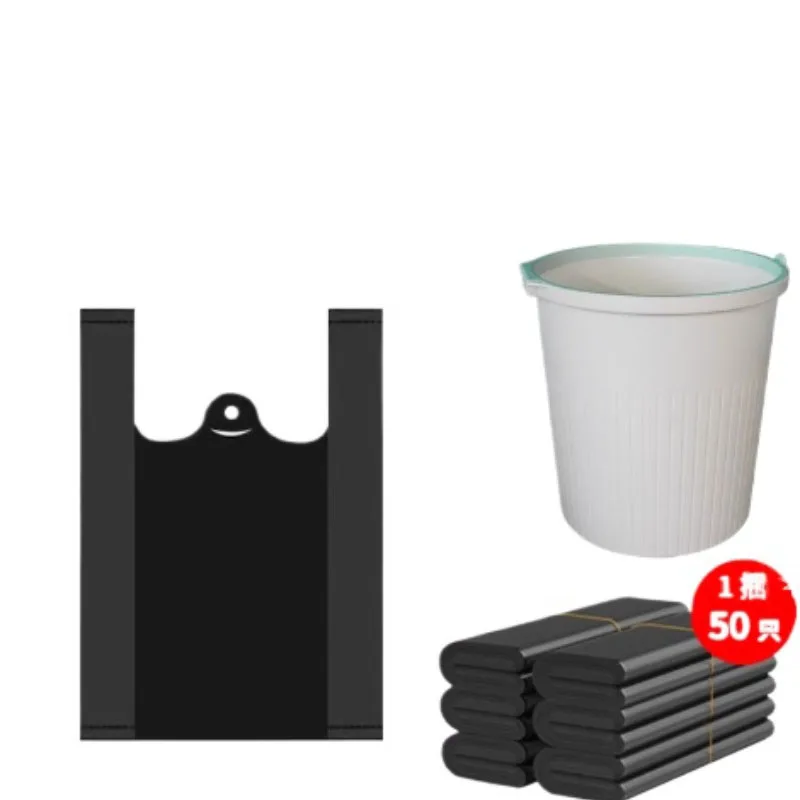 

Garbage bag black practical living room