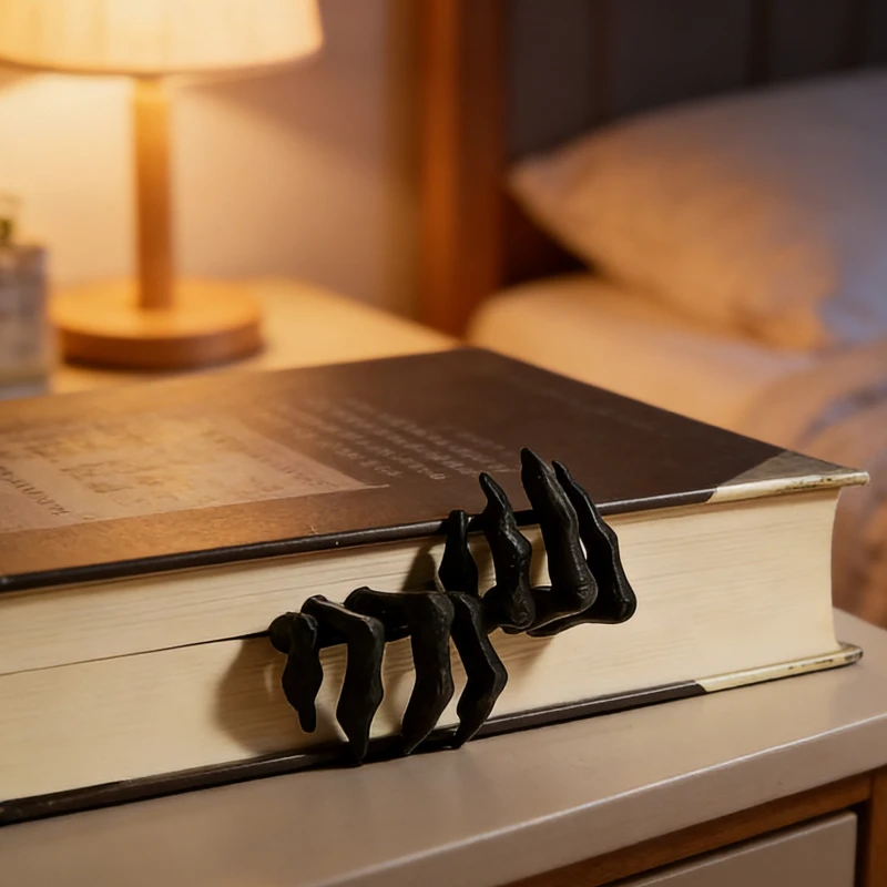 

Набор из 2 закладок в форме дьявольских когтей, прочный пластик, модный дизайн, идеальный подарок для книг, блокнотов, ежедневников, выпускных и косплей-мероприятий.