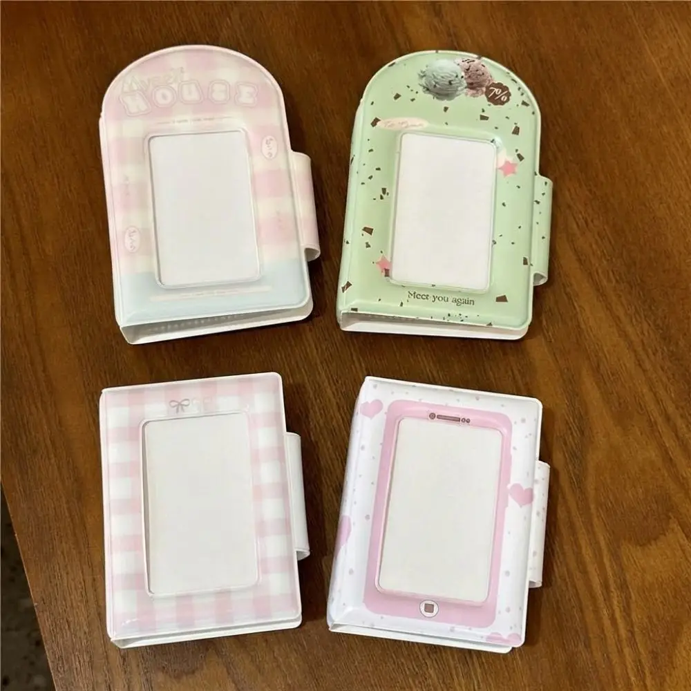 Creative 3 inch Kpop Album 32 Pockets Mini Photocard Holder Gift Idol Photo Holder