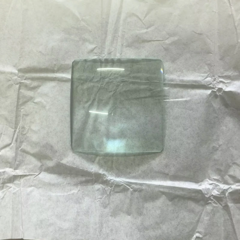 

1PCS HD Manufacturer of Square Biconvex Magnifying Glasses Instrument Optical Glass Welding Lens Telescopio Optometry Crystals