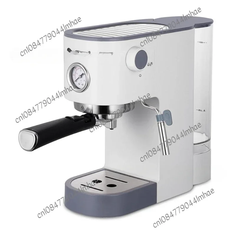 Espresso Coffee Machine Button Control Pump Pressure Coffee Machine with Pressure Gauge