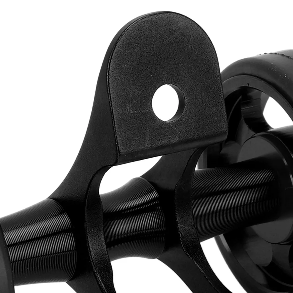 

Aluminum Alloy Bicycle Mudguard Easywheel with Steel Bearing Hollow Mudguard Rollers Rubber Tire Lightweight for Brompton/Dahon