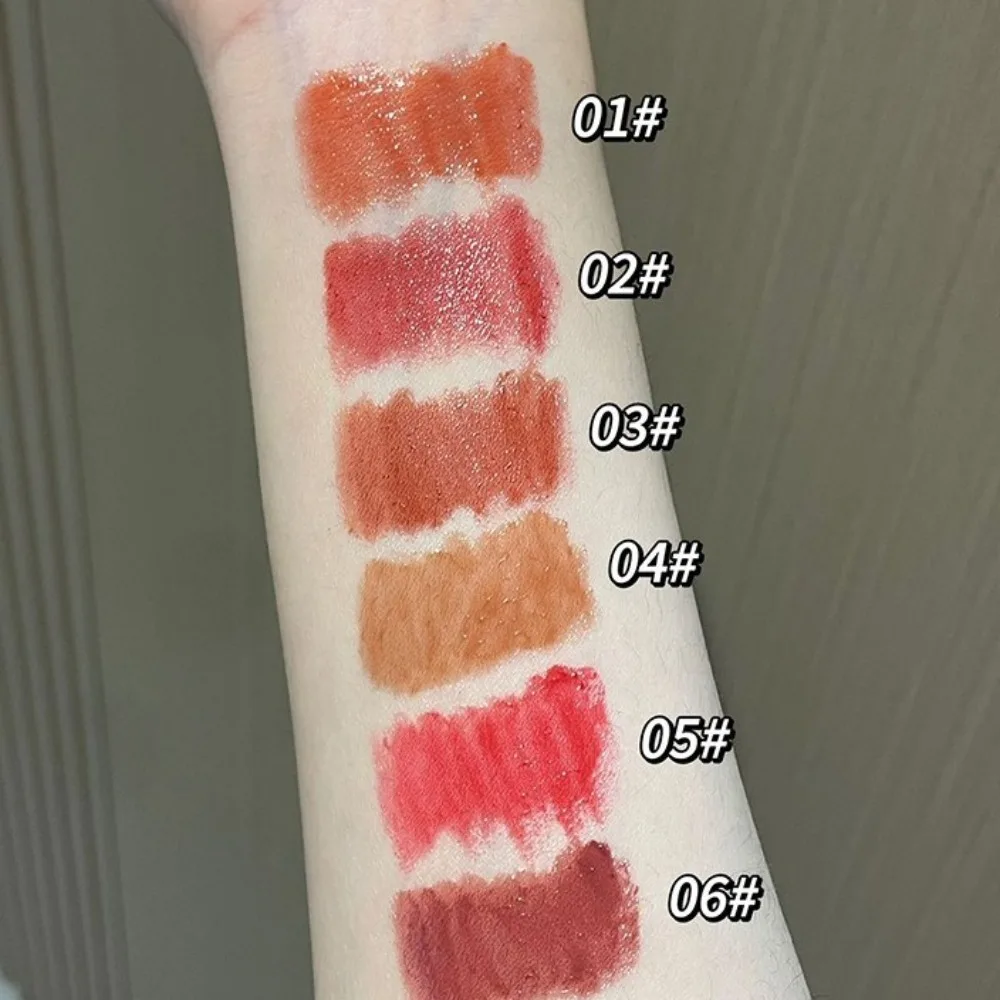 ใหม่ 2g Solid Lip Mirror Moisturizing Jelly Lip GLOSS ยาวนานรูปหัวใจ Lip ผลิตภัณฑ์แต่งหน้าของขวัญ