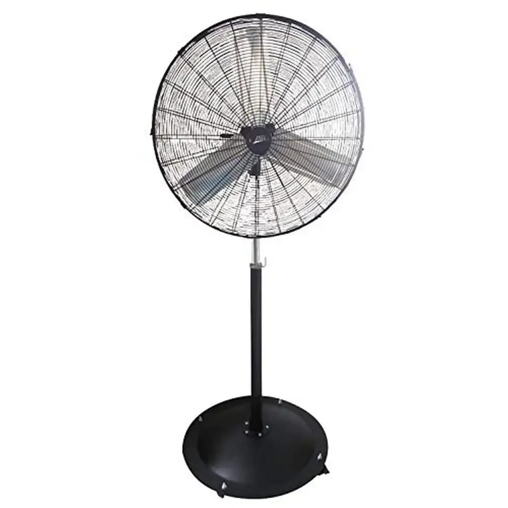 

30-дюймовый электрический напольный вентилятор с проводом, циркуляция воздуха, современный дизайн с дистанционным управлением, конструкция из алюминия и легированной стали