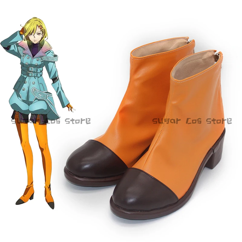 Chaussures de Cosplay Gnosia Seth, bottes en cuir PU, accessoires de Costume, accessoires de fête de carnaval d'halloween pour femmes et hommes