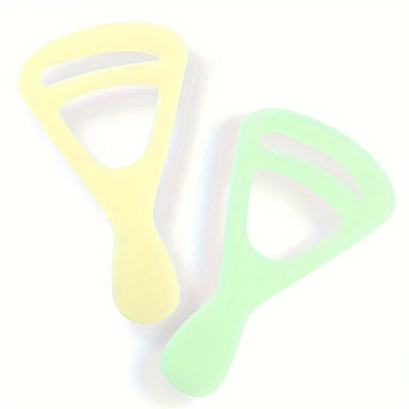 قطعتان من قالب استنسل الحواجب القابل لإعادة الاستخدام - دليل رسم الحواجب لمنحنى طبيعي مثالي، لا حاجة إلى بطاريات #6