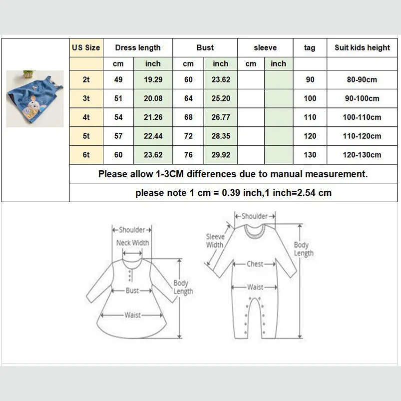 Cartoon Mouse Embroidery Little Girls Summer Denim Dress Cozy Sleeveless A-line Kids Dresses For Toddler Girl Clothing 2-6 Yrs