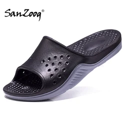 Zapatillas de playa de goma para hombre, chanclas informales de talla grande 50, 51, 52, 53, 54, para exteriores e interiores