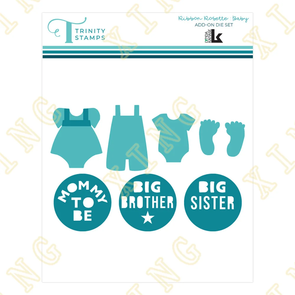 Roseta de cinta adicional: troqueles de corte de Metal para bebé, plantilla de decoración de diario de álbum de recortes, plantilla de relieve, tarjeta de felicitación DIY