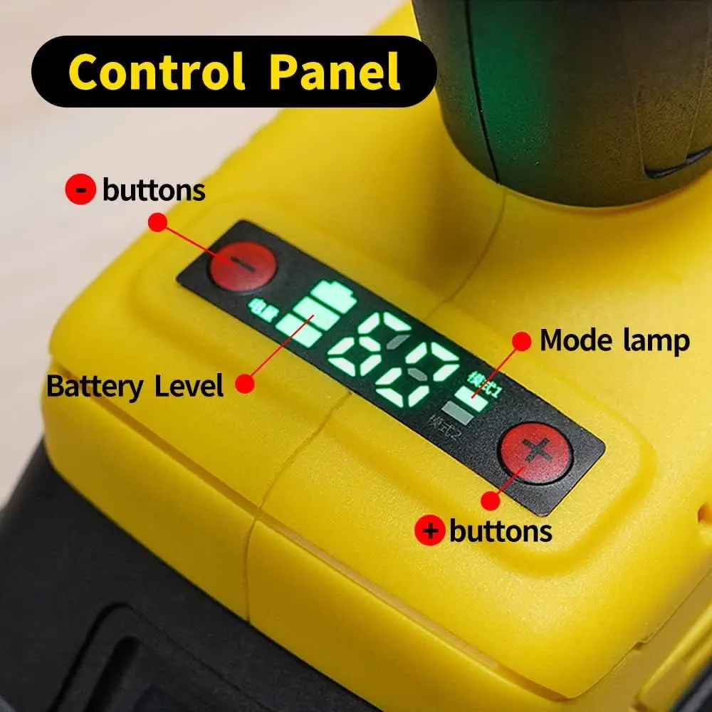 Cordless Rivet Gun Tool, 21V Electric Automatic Rivet & Rivet nut Two Functions Professional Kit with 2pcs Battery & Charger (3/