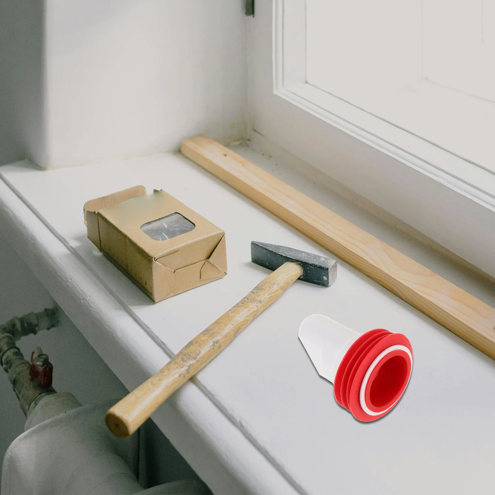 

Easy Install ABS Drain Plug Odor Preventer Multi Functional for Sinks Showers Washers Long Lasting Stylish Gray