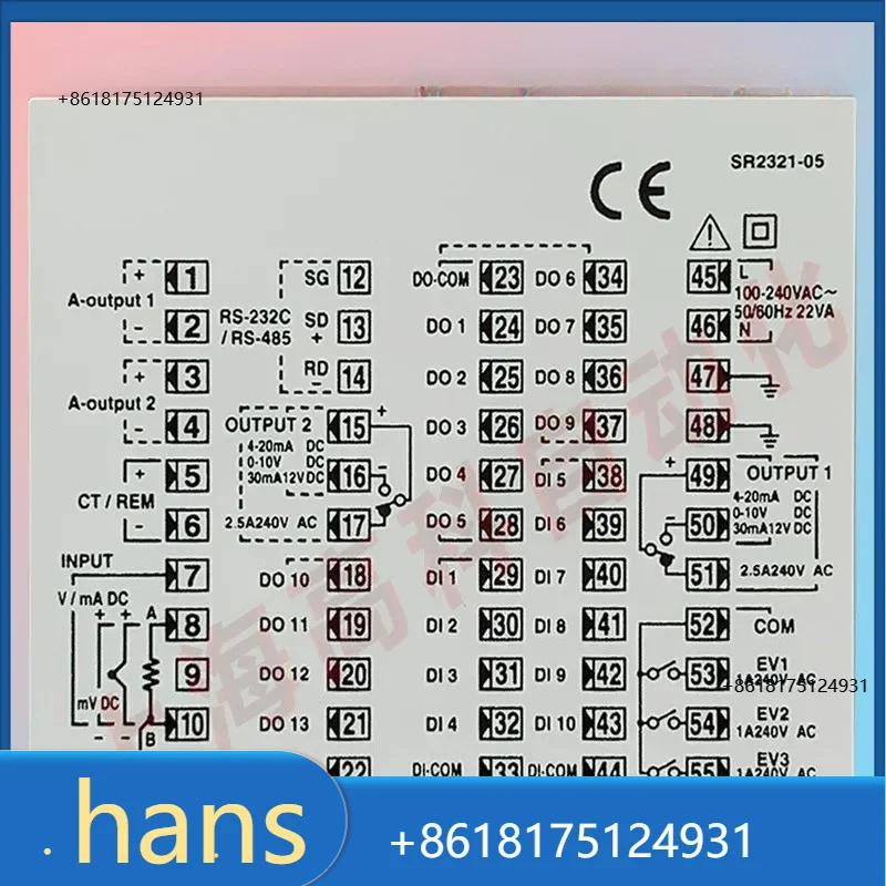 2026 Factory Direct Sales SHIMADEN SR23A, FP23A, FP33, 0.1% high precision, temperature control meter