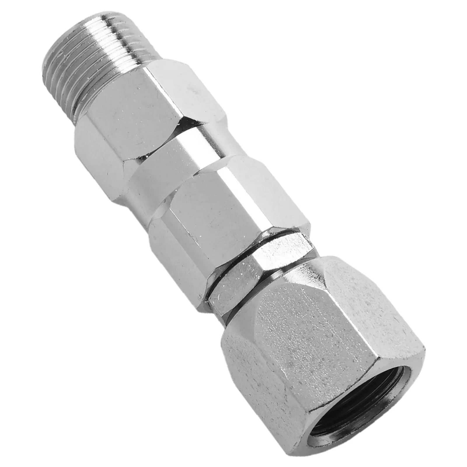 High Pressure Hose Swivel Joint Connector For Painting Projects Easy Connection Fatigue-reducing Design Metal Construction