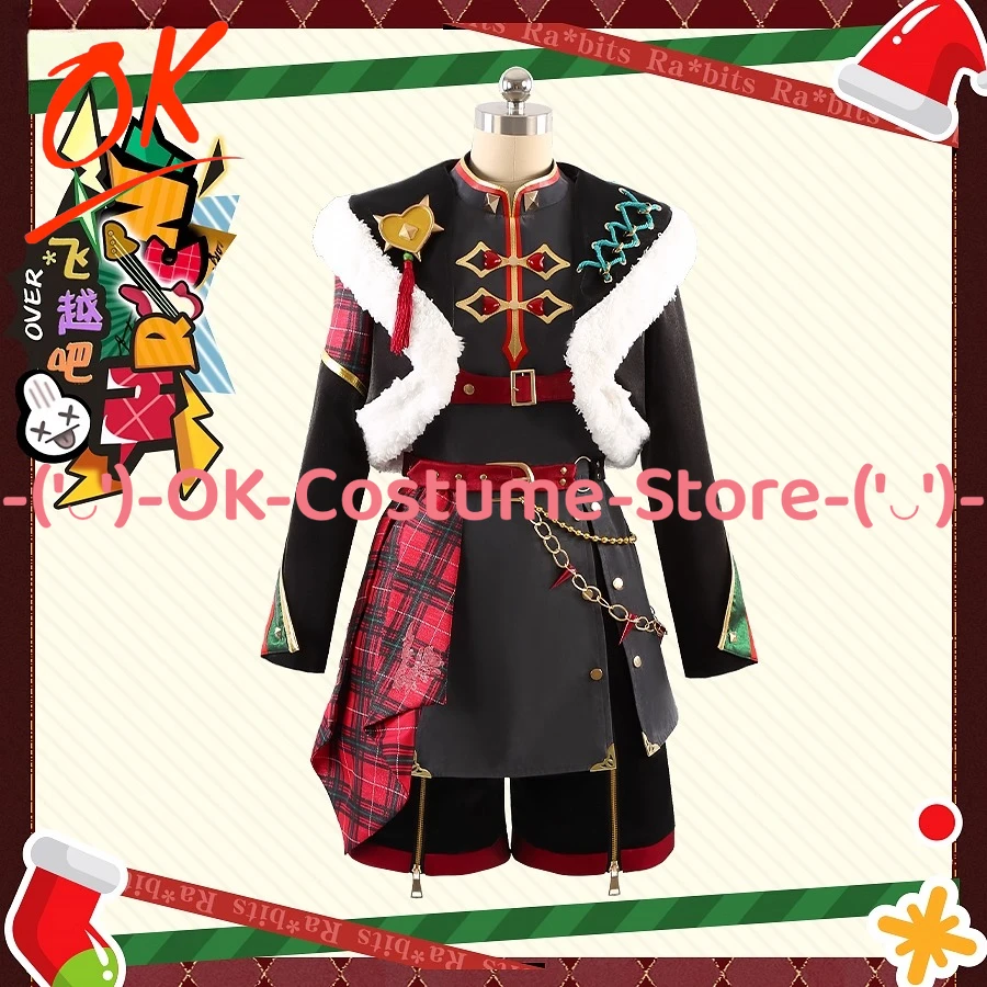 

[Индивидуальный размер] ансамбль звезды Рождественский кролик команда Hajime Oogami косплей костюм игровой наряд Хэллоуин карнавальная вечеринка униформа