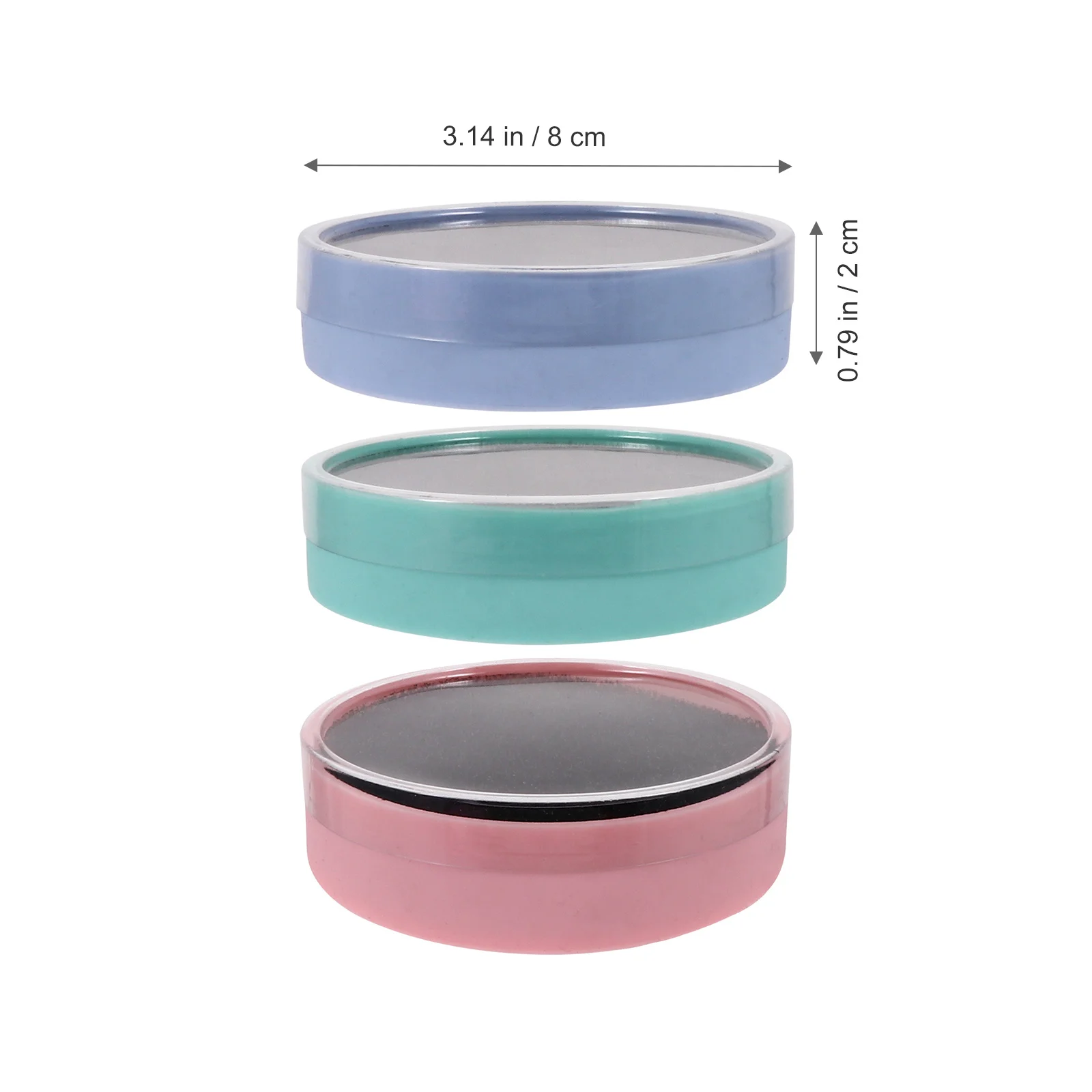 3 Pudełka do czyszczenia kosmetyków Gąbka Żel krzemionkowy Cień do powiek Mydło do czyszczenia Przenośne Lekkie Narzędzia do czyszczenia pędzli do makijażu