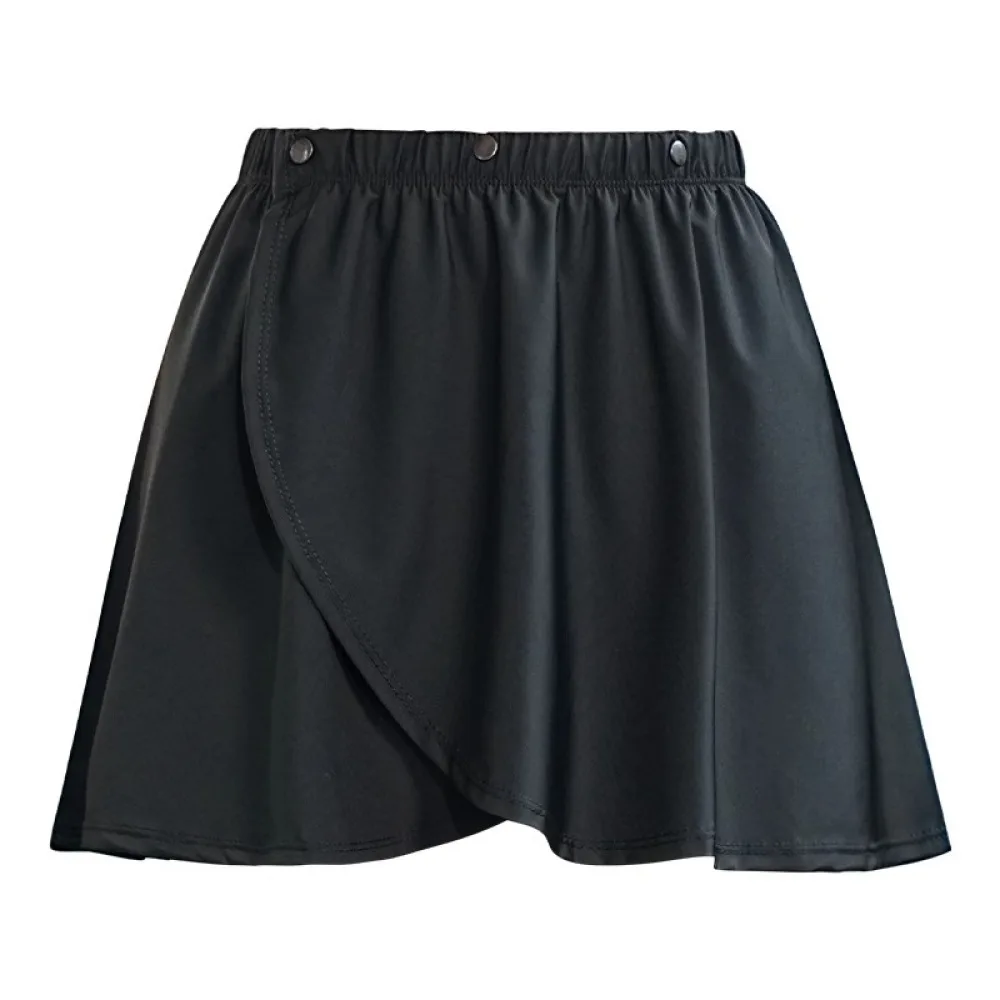 Athletic Yoga Hip Wrap Skirt Women Running Fitness Active Training Layering Cover Pleated Sportswear Breathable view 2