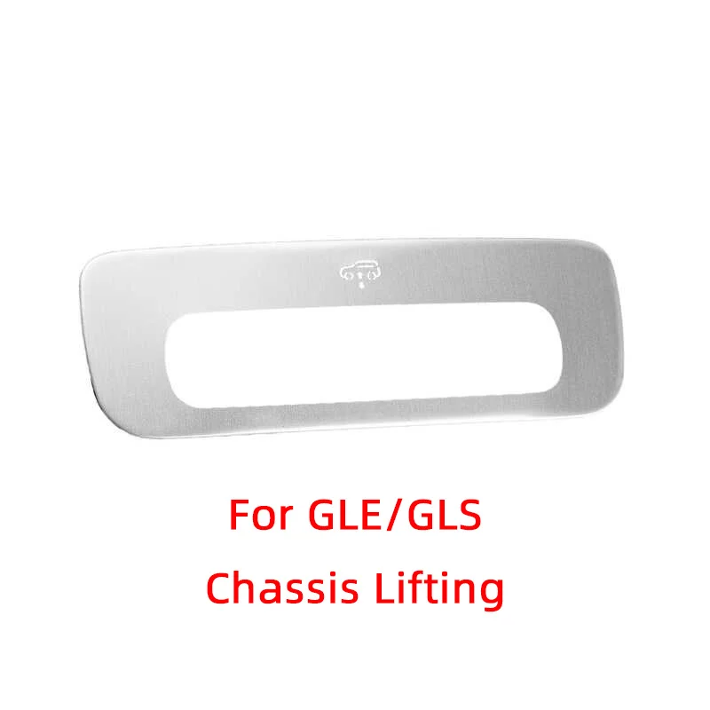 For Mercedes Benz GLE GLS W167 C167 X167 2020 2021 Car One Click Start Stop Button Sticker Chassis Lifting Adjustment Trim Cover