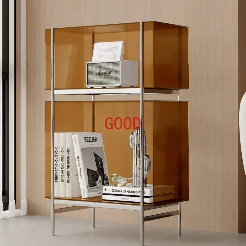 

Детский напольный стеллаж для книг, креативная витрина в стиле мид-сенчури, высококачественный приставной столик для гостиной в стиле легкой роскоши