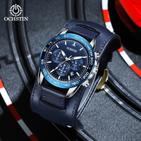 OCHSTIN New 2024 Fashion Hundred Craftsman Series Men's Watches Multifunction Quartz Movement Men's Quartz Watches