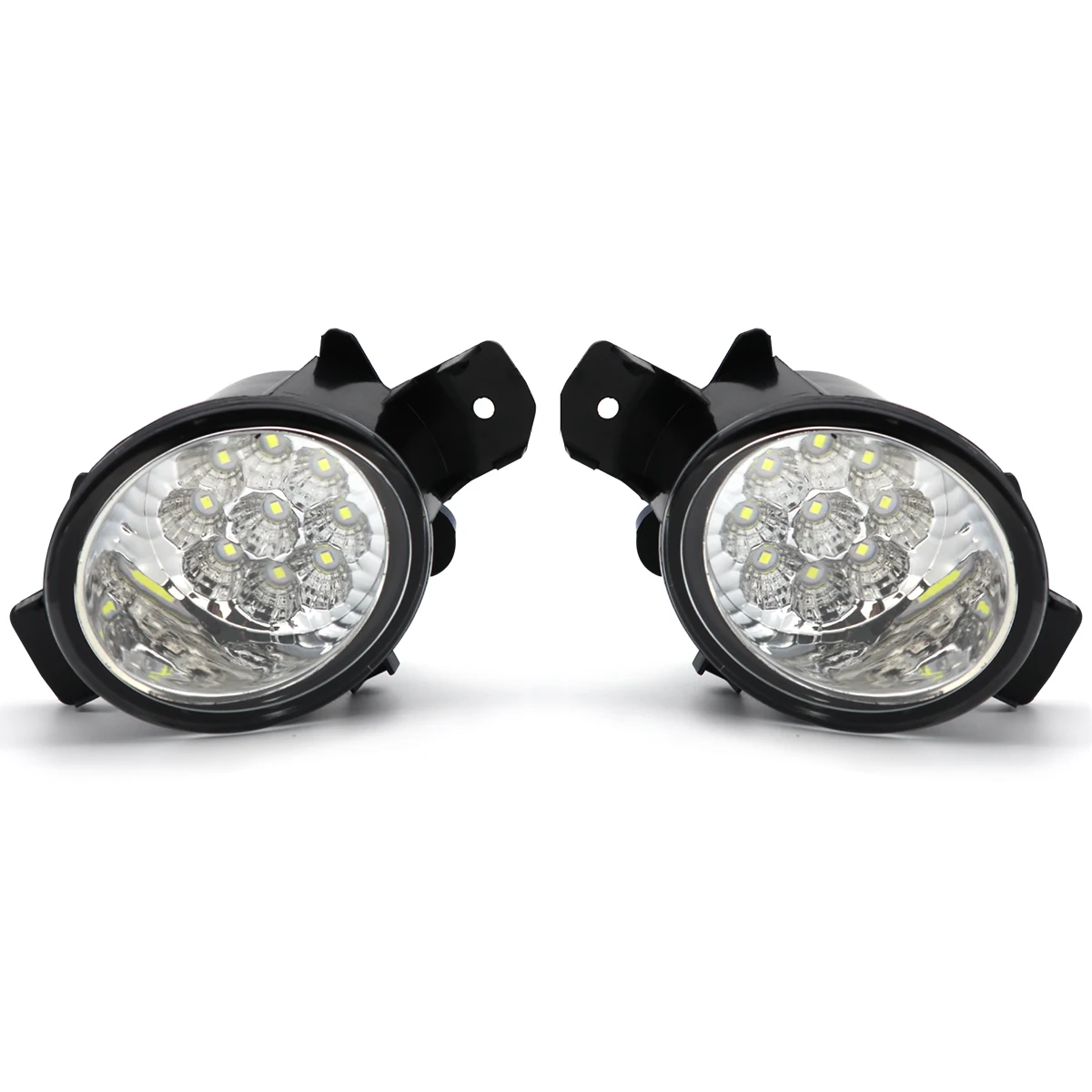 2x Fog Lamps For Renault Symbol Clio Hatchback 2 1998-2004 3 2005-2015 Master 3 Box Chassis 2010-2015 Wind Laguna LED Fog Light
