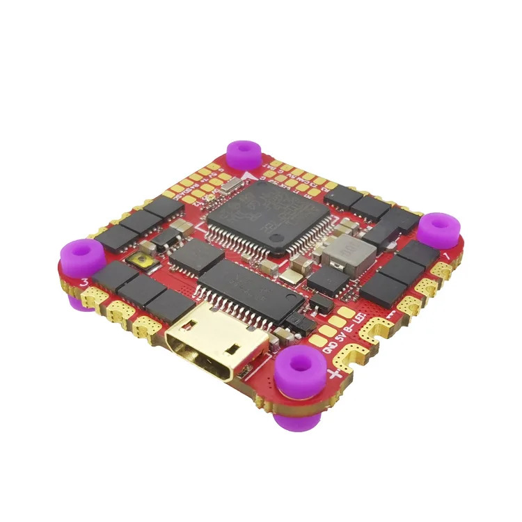 HAKRC F7226 AIO Flight Controller W/ BLHELIS 40A 6S ESC 2-6S ICM42688 Dual USB Current Sensor RC FPV Racing