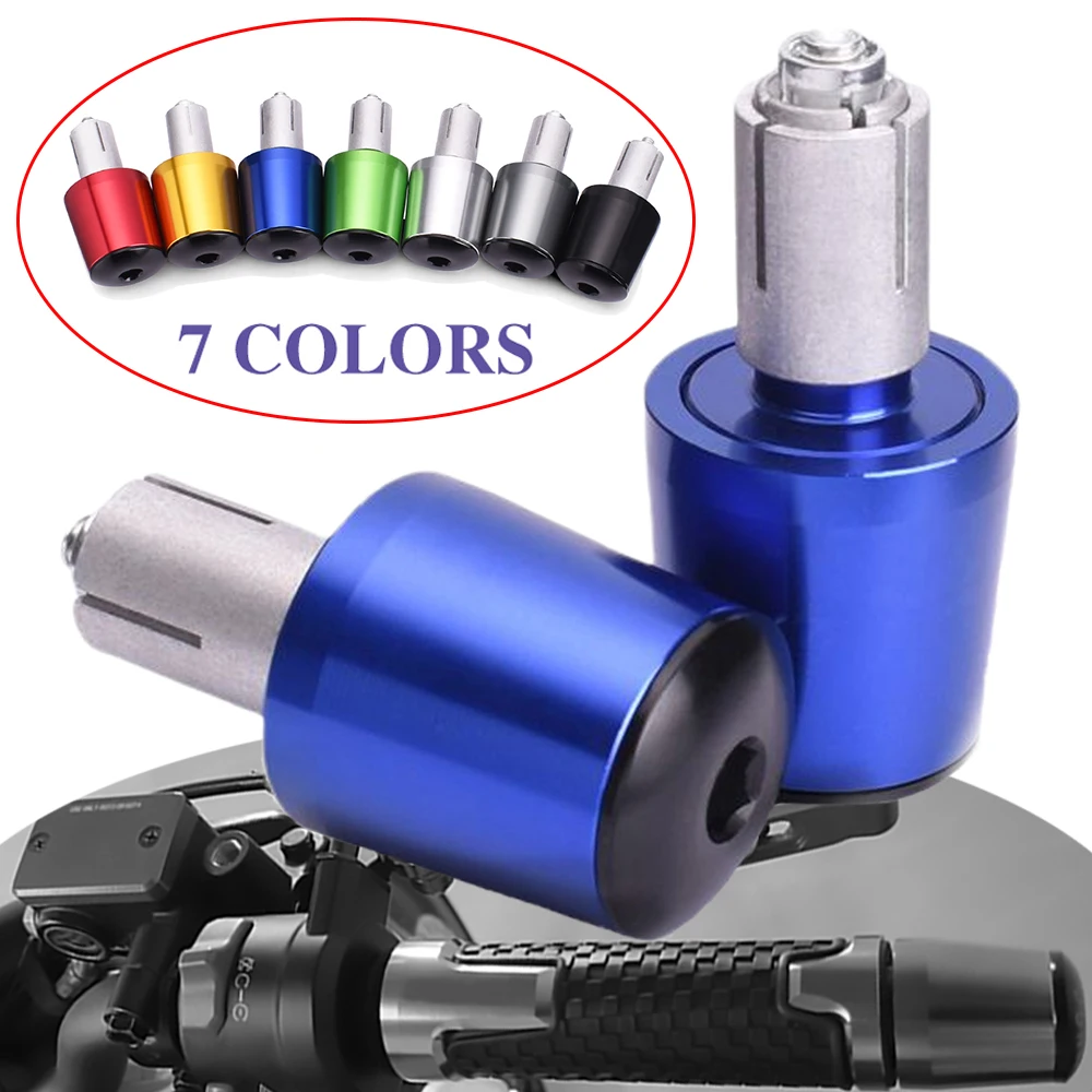 Empuñaduras de manillar de motocicleta, tapa de barra de mango final, tapón final para Suzuki GSR 750 600 400 GSX-R GSXR 125 150 250 600 750 1000