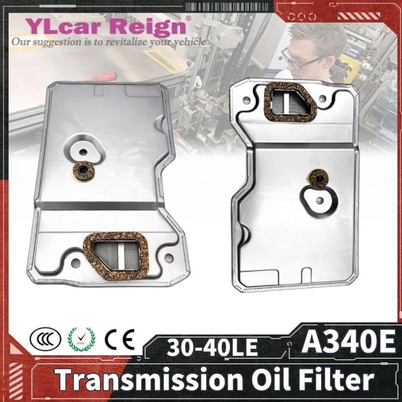 

A340E 30-40LE Automatic Transmission Oil Filter Oil Pan Gasket Rebuild Kits Fit For Toyota 35330-30011 Car Accessories