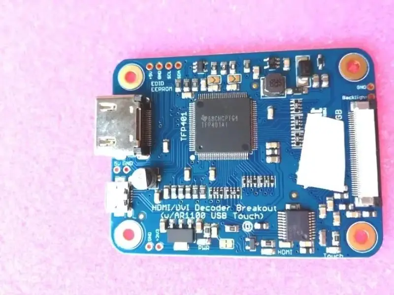 

2218 TFP401 HD-MI/DVI Decoder to 40 Pin TTL Adafruit Module