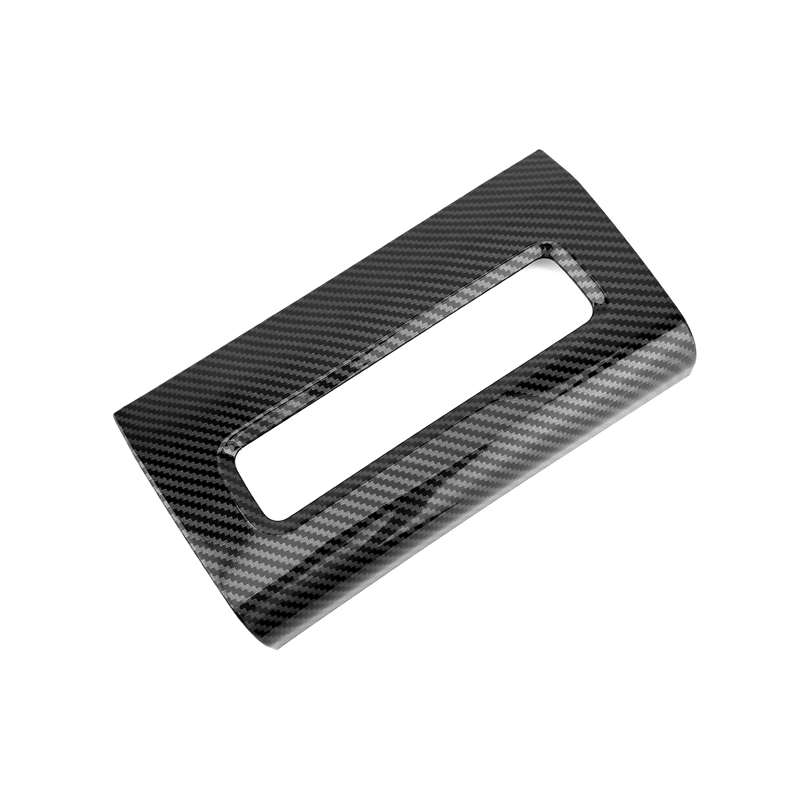 Carbon Fiber Wood Grain Style USB Port Charger Socket Frame Cover Trim For Hyundai Tucson NX4 2025 LHD RHD Interior Styling