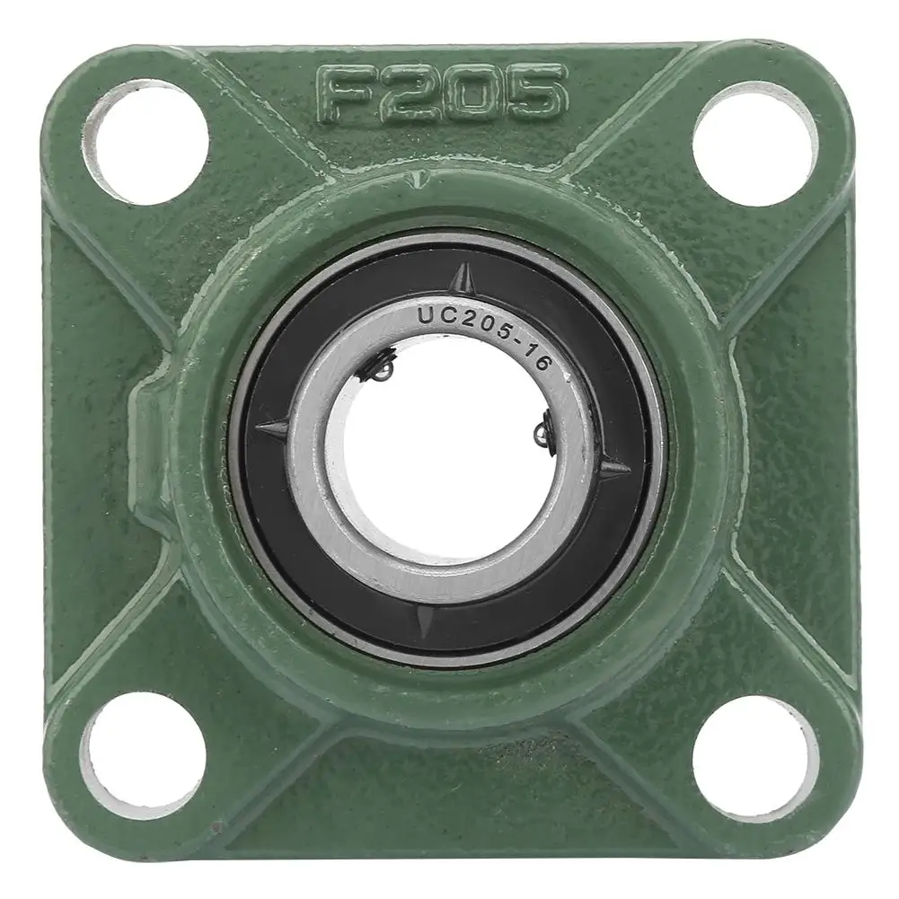 

UCF205-16 Double Sided Sealing Pillow Block Housing Spherical Roller Flange Mounted Bearing Support - Thickened Base