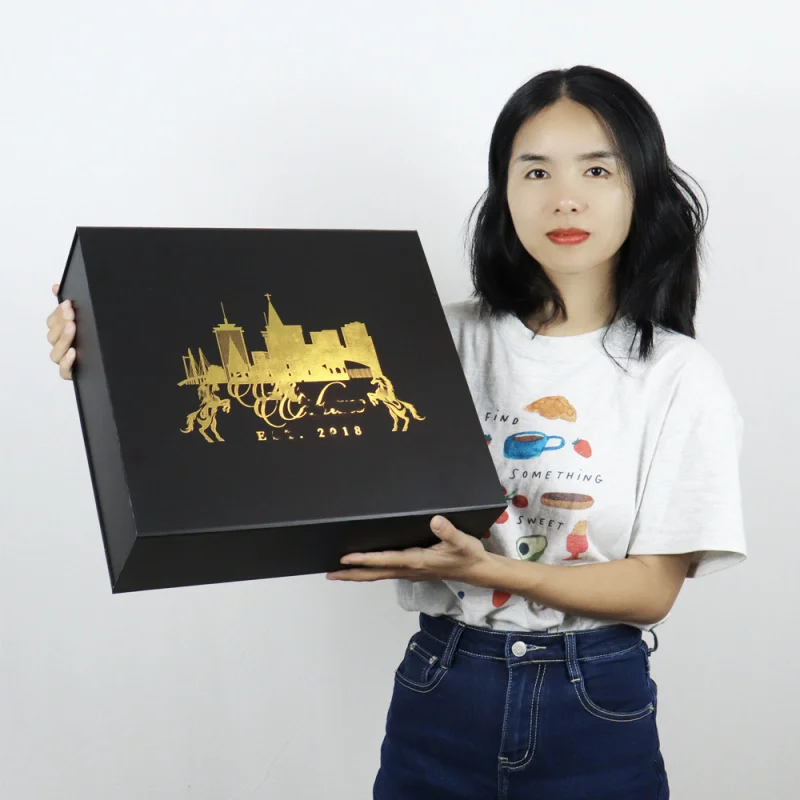 

Магнитная подарочная бумажная коробка по индивидуальному заказу, подарочные коробки для горничной, мелкие предметы, печать логотипа, многоразовая подарочная коробка для стеклянной чашки