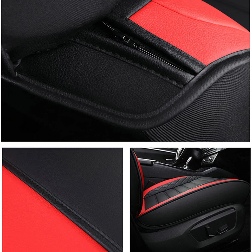 Leather Car Seat Covers For Honda Civic 2006 2011 Accord 2003 2007 CRV 2008 Vezel Fit Jazz Stepwgn Shuttle Interior Accessories