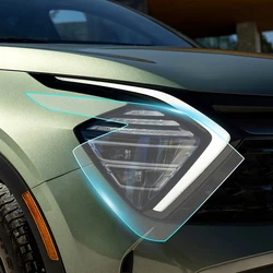 KUNGKIC 8.5mil for KIA Sportage 2023 2024 Headlight Rearview Film Pre Cut Clear Bra Transparent PPF TPU Paint Protection Film